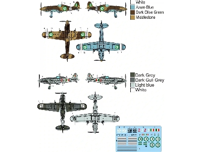 Macchi C.205 With Etched Parts And Decals (3d-printed) - image 6