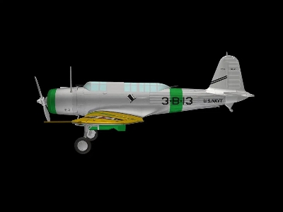 Vought Sb2u-1 Vindicator With Etched Parts And Decals (3d-printed) - image 2