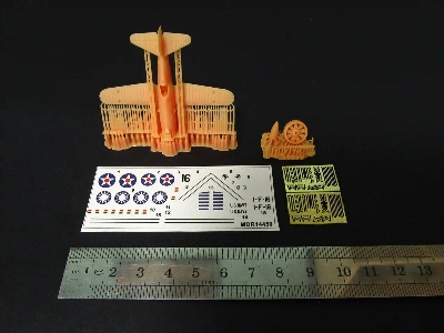 Curtiss F11c-2 Goshawk With Etched Parts And Decals (3d-printed) - image 1