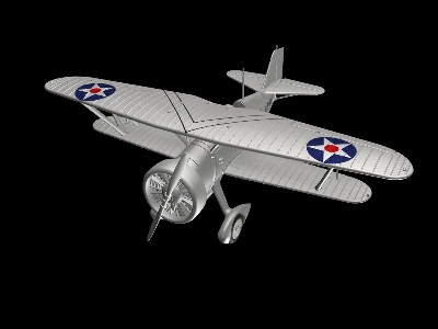 Curtiss F11c-2 Goshawk With Etched Parts And Decals (3d-printed) - image 4