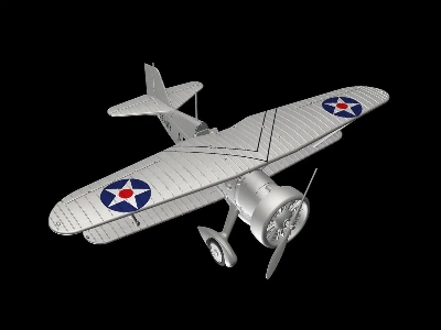 Curtiss F11c-2 Goshawk With Etched Parts And Decals (3d-printed) - image 6