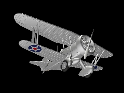 Curtiss F11c-2 Goshawk With Etched Parts And Decals (3d-printed) - image 7