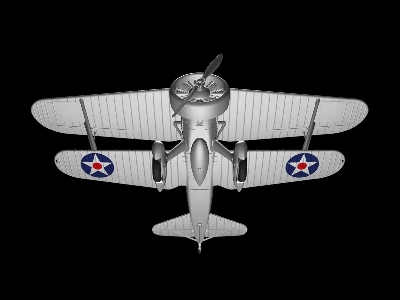 Curtiss F11c-2 Goshawk With Etched Parts And Decals (3d-printed) - image 8