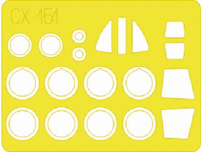  TSR 2 1/72 - Airfix - masks - image 1