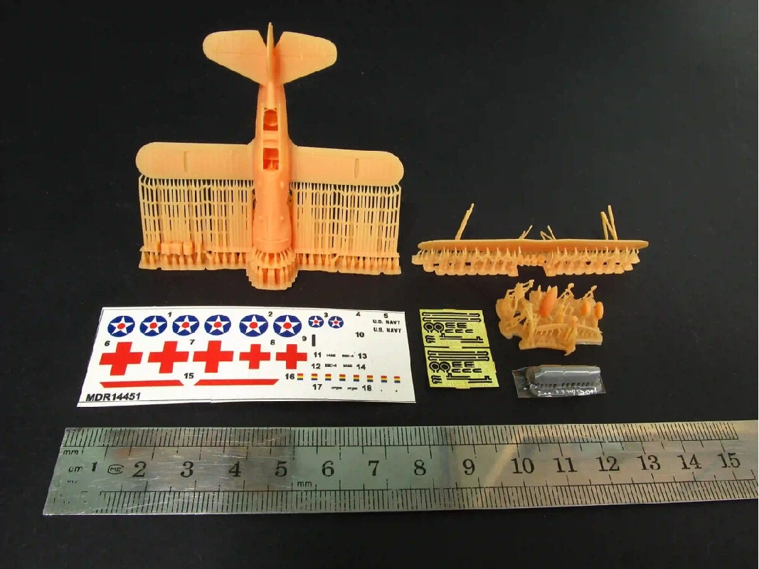 Curtiss Sbc-4 Helldiver With Etched Parts And Decals (3d-printed) - image 1