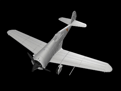 Curtiss-wright Cw-21 (3d-printed) With Pe Parts And Decals - image 3