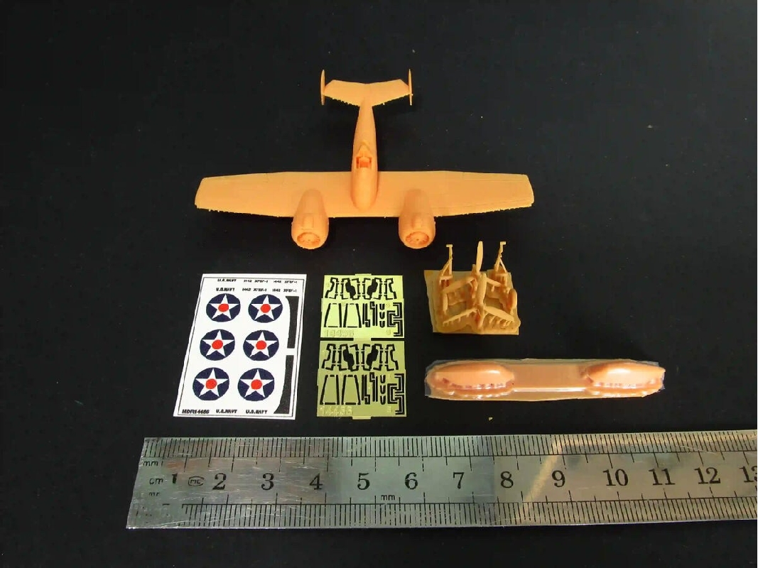 Grumman Xf5f-1 Skyrocket (3d-printed) With Pe Parts And Decals - image 1