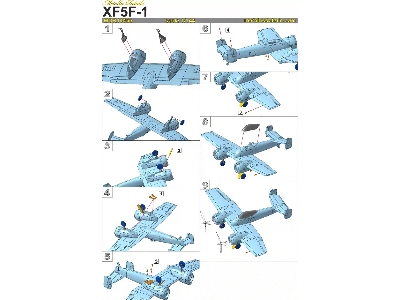 Grumman Xf5f-1 Skyrocket (3d-printed) With Pe Parts And Decals - image 7
