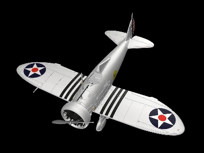 Boeing P-26 Peashooter With Etched Parts And Decals (3d-printed) - image 3