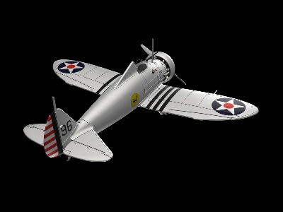 Boeing P-26 Peashooter With Etched Parts And Decals (3d-printed) - image 4