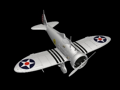Boeing P-26 Peashooter With Etched Parts And Decals (3d-printed) - image 5