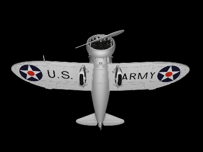 Boeing P-26 Peashooter With Etched Parts And Decals (3d-printed) - image 7