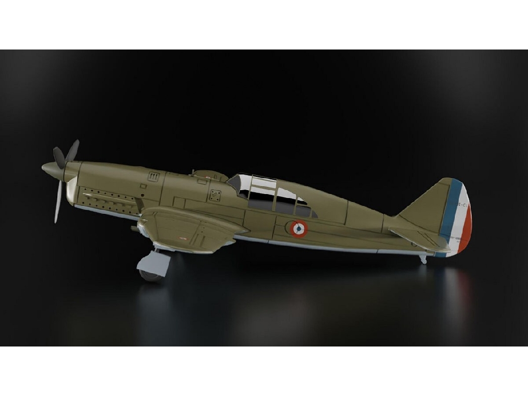 Caudron C.714 - 3d-printed Model With Decals And Pe-parts - image 1