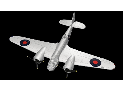 Bristol Blenheim - 3d-printed Model With Decals And Pe-parts - image 1