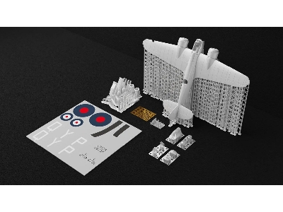 Bristol Blenheim - 3d-printed Model With Decals And Pe-parts - image 2