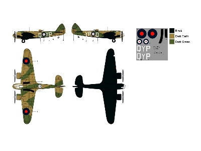 Bristol Blenheim - 3d-printed Model With Decals And Pe-parts - image 8
