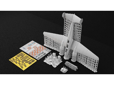 Potez 631 - 3d-printed Model With Decals And Pe-parts - image 2