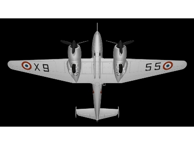 Potez 631 - 3d-printed Model With Decals And Pe-parts - image 8