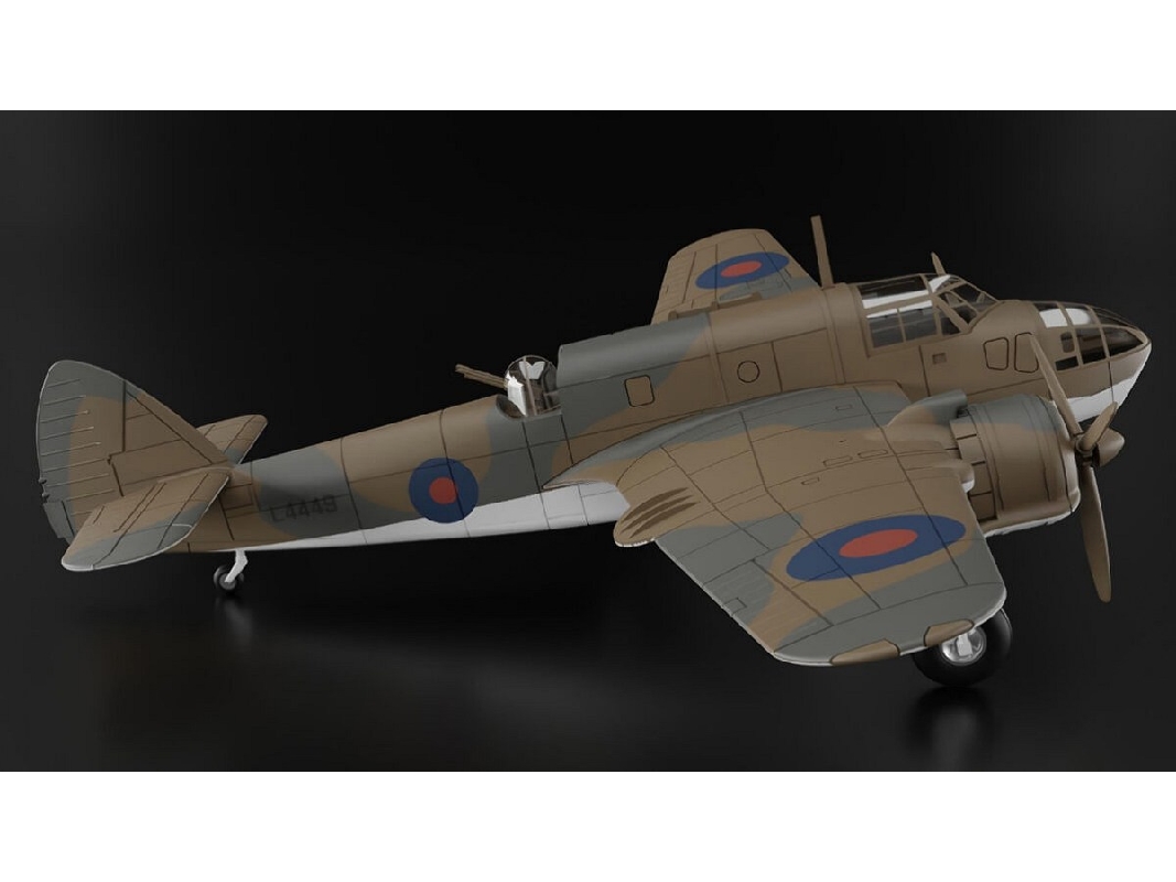 Bristol Beaufort Mk.I - 3d-printed Model With Decals And Pe-parts - image 1