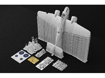 Bristol Beaufort Mk.I - 3d-printed Model With Decals And Pe-parts - image 5