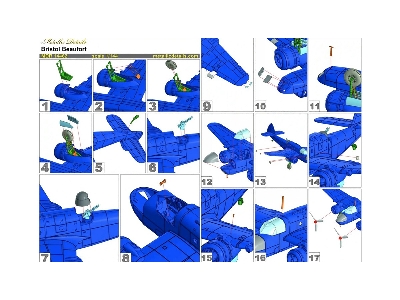 Bristol Beaufort Mk.I - 3d-printed Model With Decals And Pe-parts - image 6