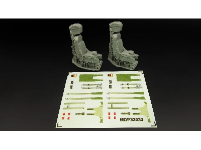 Martin-baker Mk.9 Ejection Seats (2 Pcs / 3d-printed) - image 1