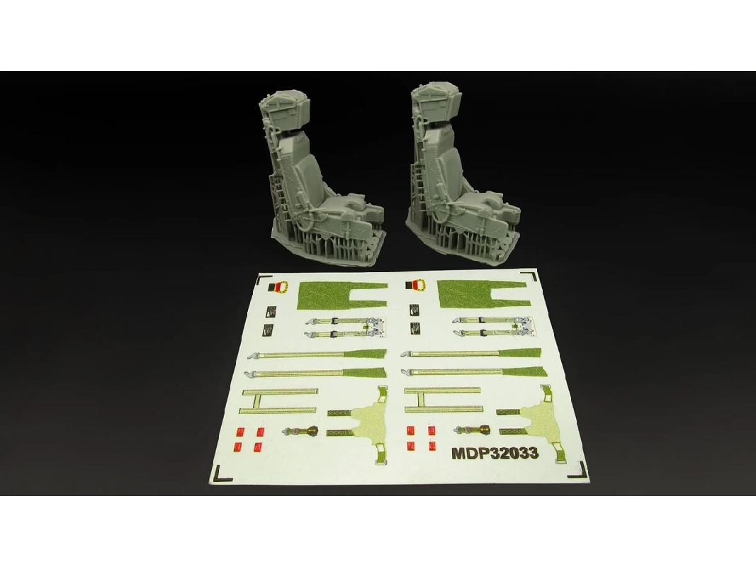 Martin-baker Mk.9 Ejection Seats (2 Pcs / 3d-printed) - image 1