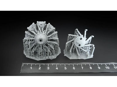 Bmw Bramo Fafnir Engine (3d-printed) - image 1