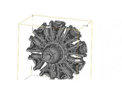 Bmw Bramo Fafnir Engine (3d-printed) - image 3
