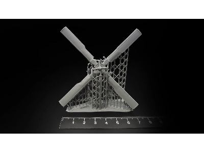 Sikorsky Mh-60 / Uh-60 And Hh-60 - 3d-printed Tail Rotor (For Academy, Kitty Hawk Models And Zimi Model Kits) - image 1