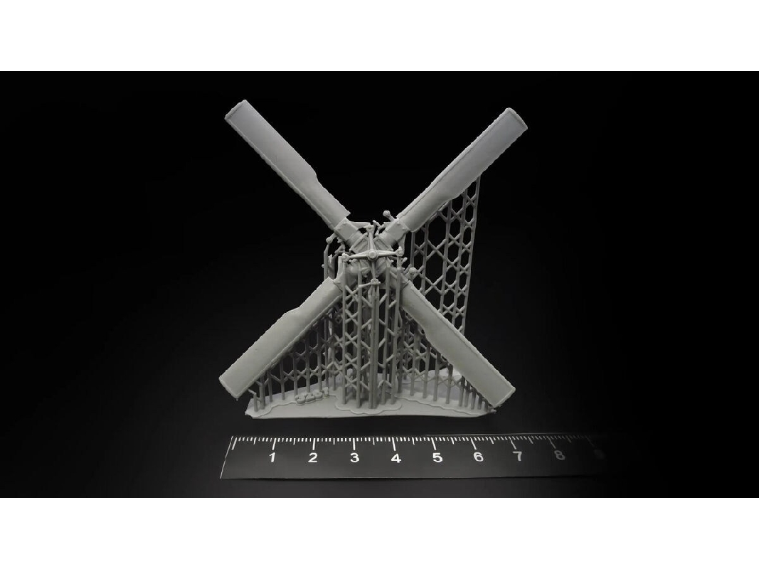 Sikorsky Mh-60 / Uh-60 And Hh-60 - 3d-printed Tail Rotor (For Academy, Kitty Hawk Models And Zimi Model Kits) - image 1
