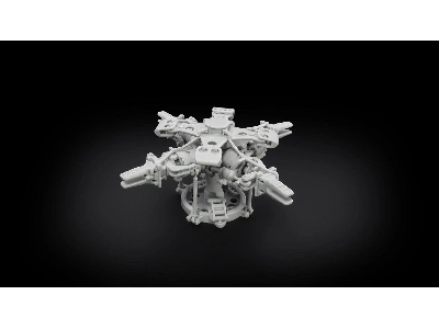 Sikorsky Mh-60 / Uh-60 And Hh-60 - 3d-printed Main Rotor (For Academy, Kitty Hawk Models And Zimi Model Kits) - image 4