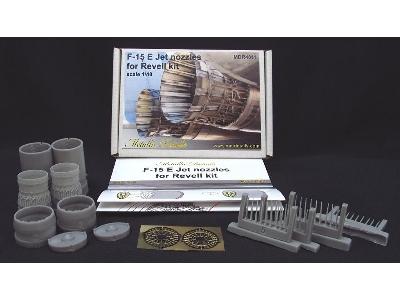 Mcdonnell F-15 E Strike Eagle - Jet Nozzles (Designed To Be Used With Revell Kits) - image 1