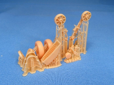 Douglas A-1 Skyraider - Landing Gears 3d-printed (For Tamiya Kits) - image 1
