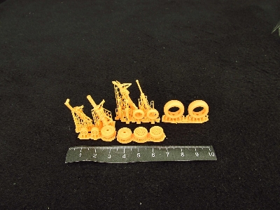 Mcdonnell Douglas F-4 J/S Phantom Ii - Landing Gears 3d-printed (For Hasegawa Kits) - image 1