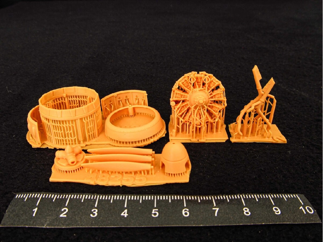 Arado Ar-196 - Cowling And Engine 3d-printed (For Italeri Kits) - image 1