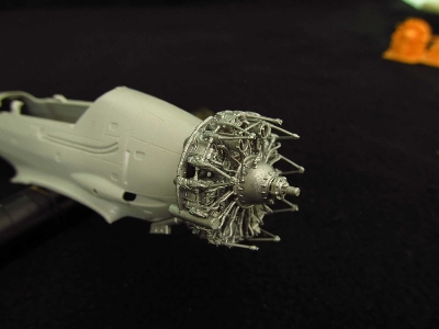 Arado Ar-196 - Cowling And Engine 3d-printed (For Italeri Kits) - image 9