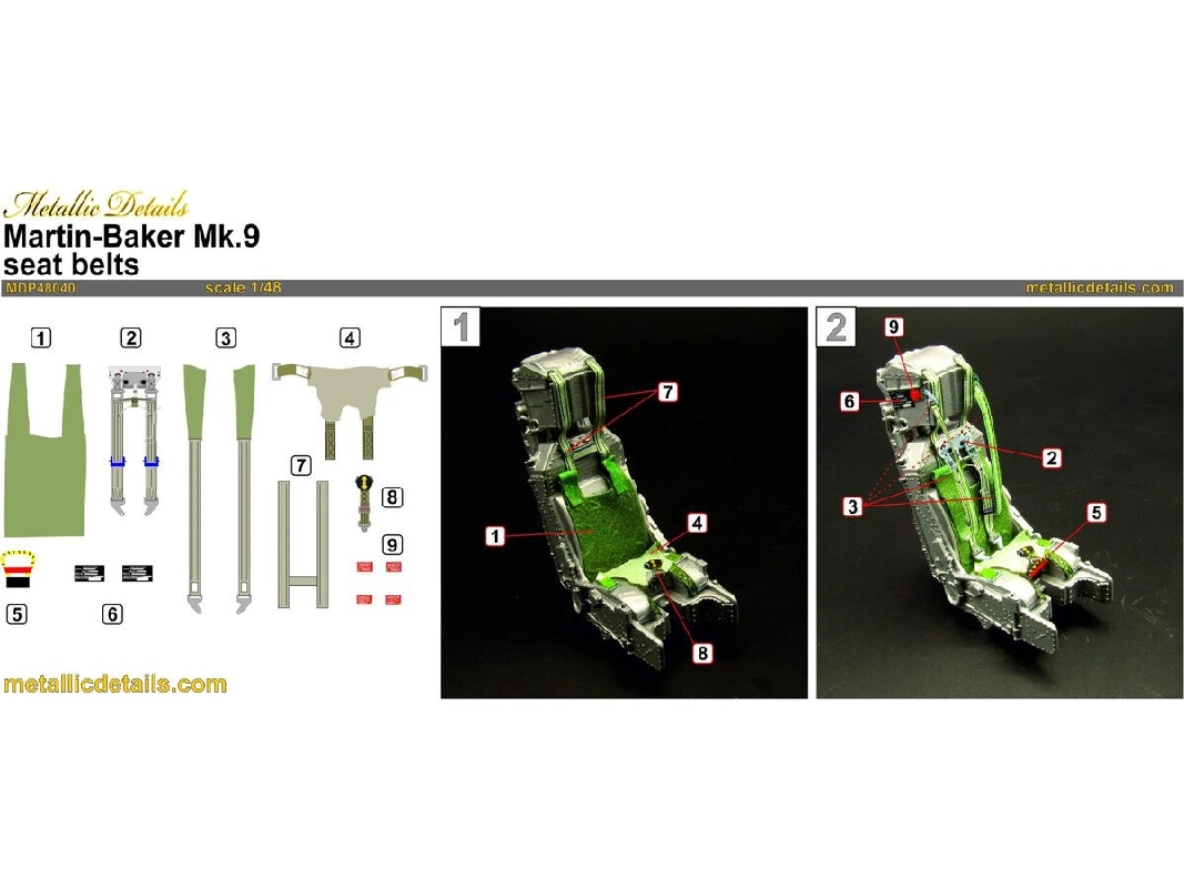 Martin-baker Mk.9 Ejection Seat (3d-printed) - image 1