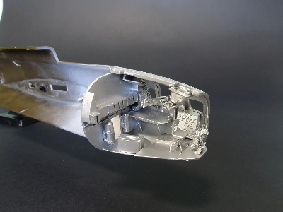 Boeing B-17 F Flying Fortress - Bombardier Cockpit Interior Set (3d-printed / For Monogram Kits) - image 2