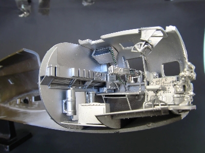 Boeing B-17 F Flying Fortress - Bombardier Cockpit Interior Set (3d-printed / For Monogram Kits) - image 5