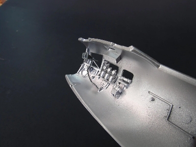 Boeing B-17 F Flying Fortress - Bombardier Cockpit Interior Set (3d-printed / For Monogram Kits) - image 11