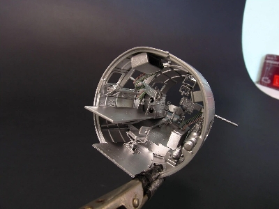 Boeing B-17 F Flying Fortress - Bombardier Cockpit Interior Set (3d-printed / For Hong Kong Models Kits) - image 3