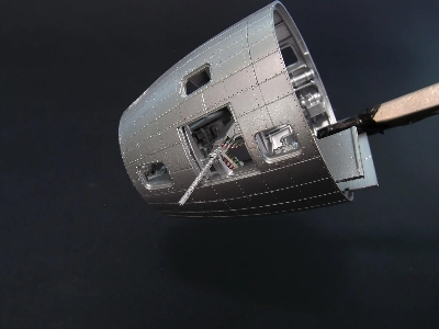 Boeing B-17 F Flying Fortress - Bombardier Cockpit Interior Set (3d-printed / For Hong Kong Models Kits) - image 5