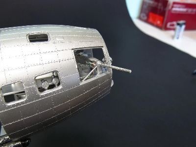 Boeing B-17 F Flying Fortress - Bombardier Cockpit Interior Set (3d-printed / For Hong Kong Models Kits) - image 7