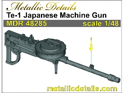 Te-1 Japanese Machine Gun (3d-printed) - image 1