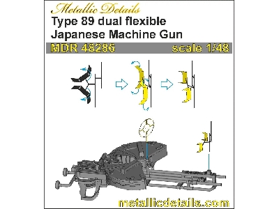 Type 89 Dual Flexible Japanese Machine Gun - image 8