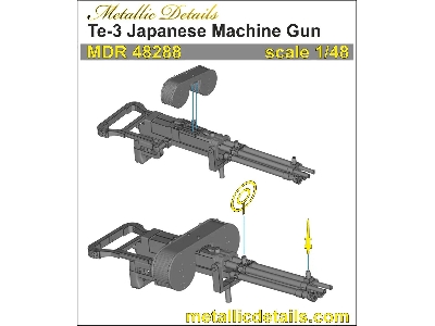 Te-3 Japanese Machine Gun - image 8