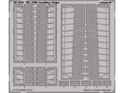 MC 200 landing flaps 1/48 - Italeri - image 1