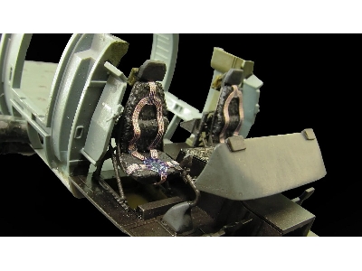 Sikorsky Uh-60 / Sh-60 And Mh-60 Early - Pilot Seats (2 Pcs / 3d-printed) - image 8