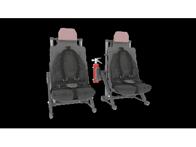 Sikorsky Uh-60 / Sh-60 And Mh-60 Late - Pilot Seats (3d-printed) - image 4